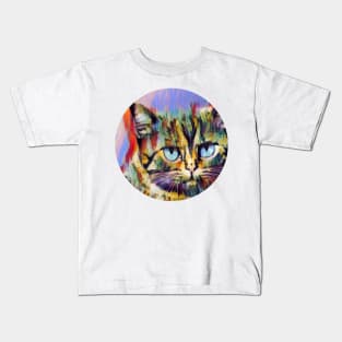 Active floppy cat Kids T-Shirt